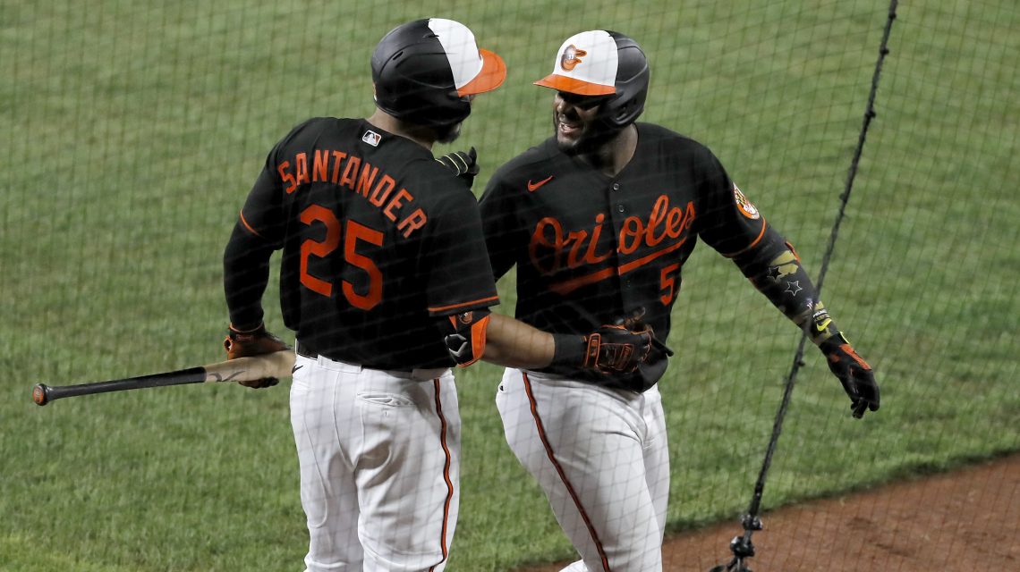 Santander hits unique HR, has 3 RBIs as Orioles top Rays 6-3