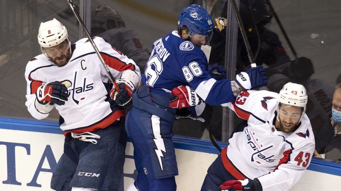 Kucherov, Lightning beat Capitals in East round-robin play