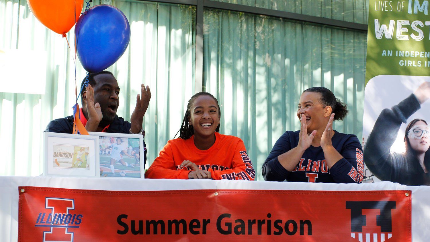 Summer Garrison’s fight to an Illini BVM Sports