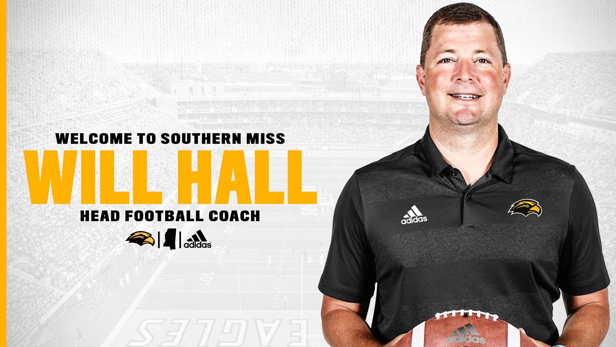 Will Hall named Southern Mississippi football head coach BVM Sports