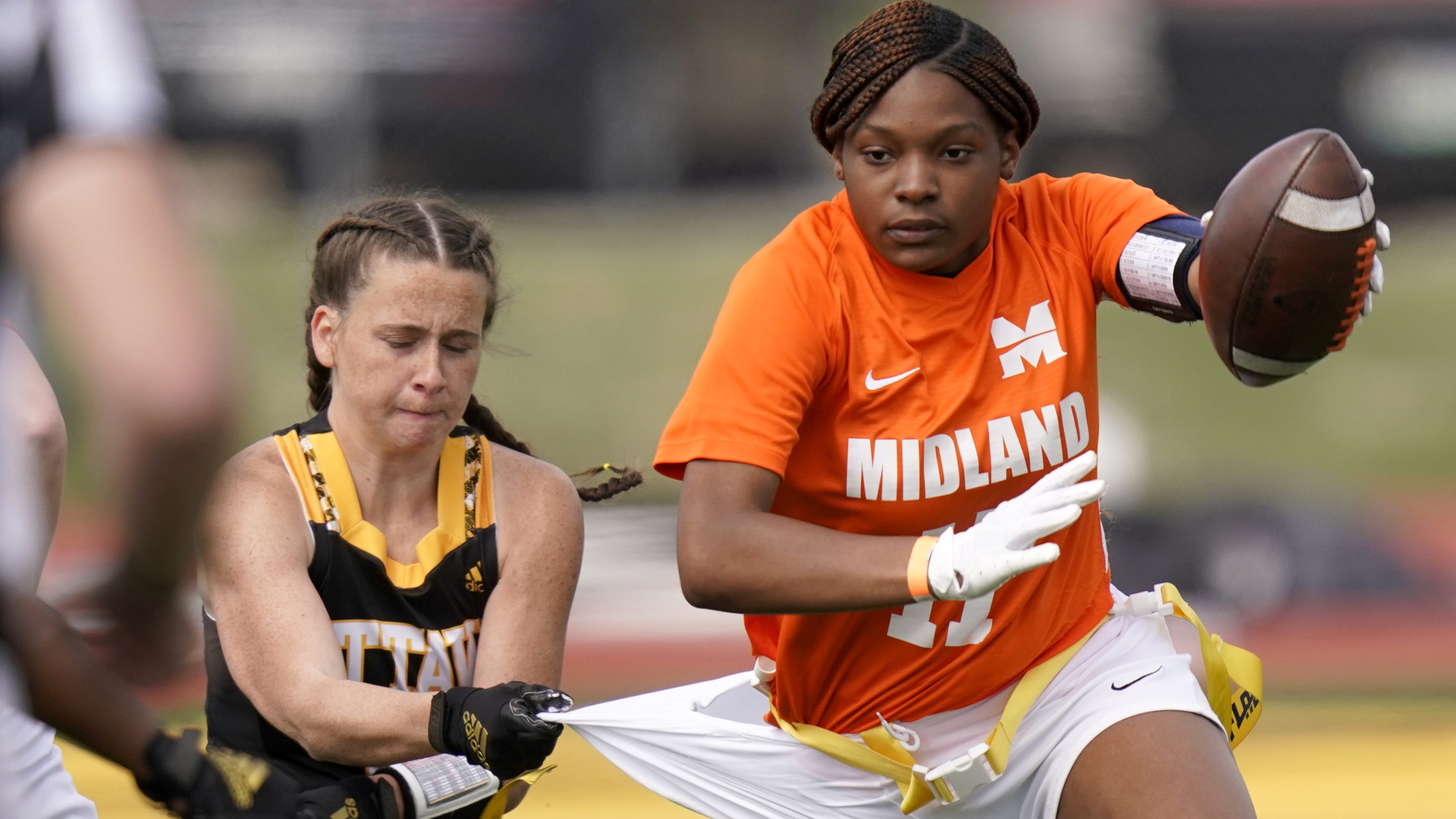 Following their passion, women go far to play flag football BVM Sports