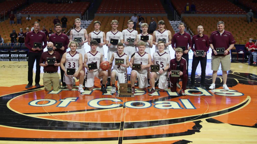 Williamstown HS boys basketball brings home first state title since