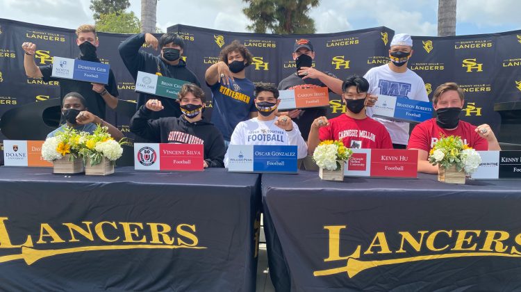 Sunny Hills’ three-headed rushing attack headed to collegiate level