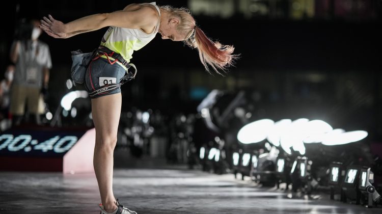 Garnbret dominates to win climbing’s first Olympic gold