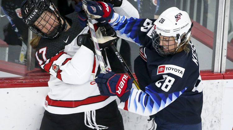 U.S. women to play 2 hockey games vs Canada in October