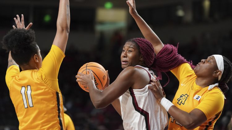 Boston scores 29, leads No. 1 Gamecocks past NC A&T 79-42