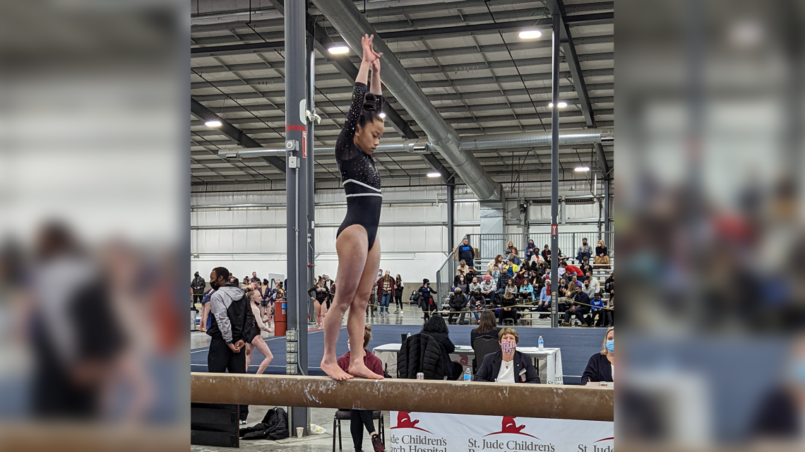 Megan Pawola wins top gymnast honor at St. Jude benefit meet
