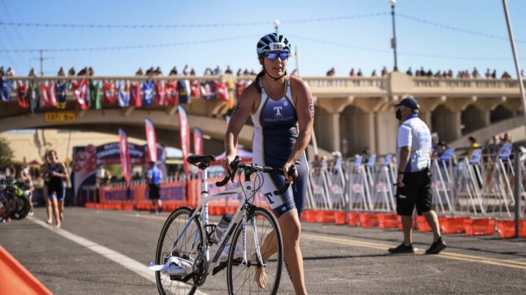 Amira Faulkner balances life as three-sport athlete at Trine University