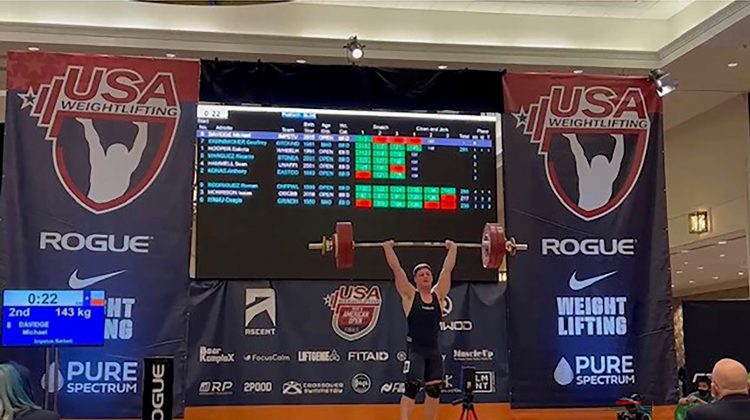 Q&A with Olympic weightlifter, Texas state record holder Michael ‘Savage Davidge’