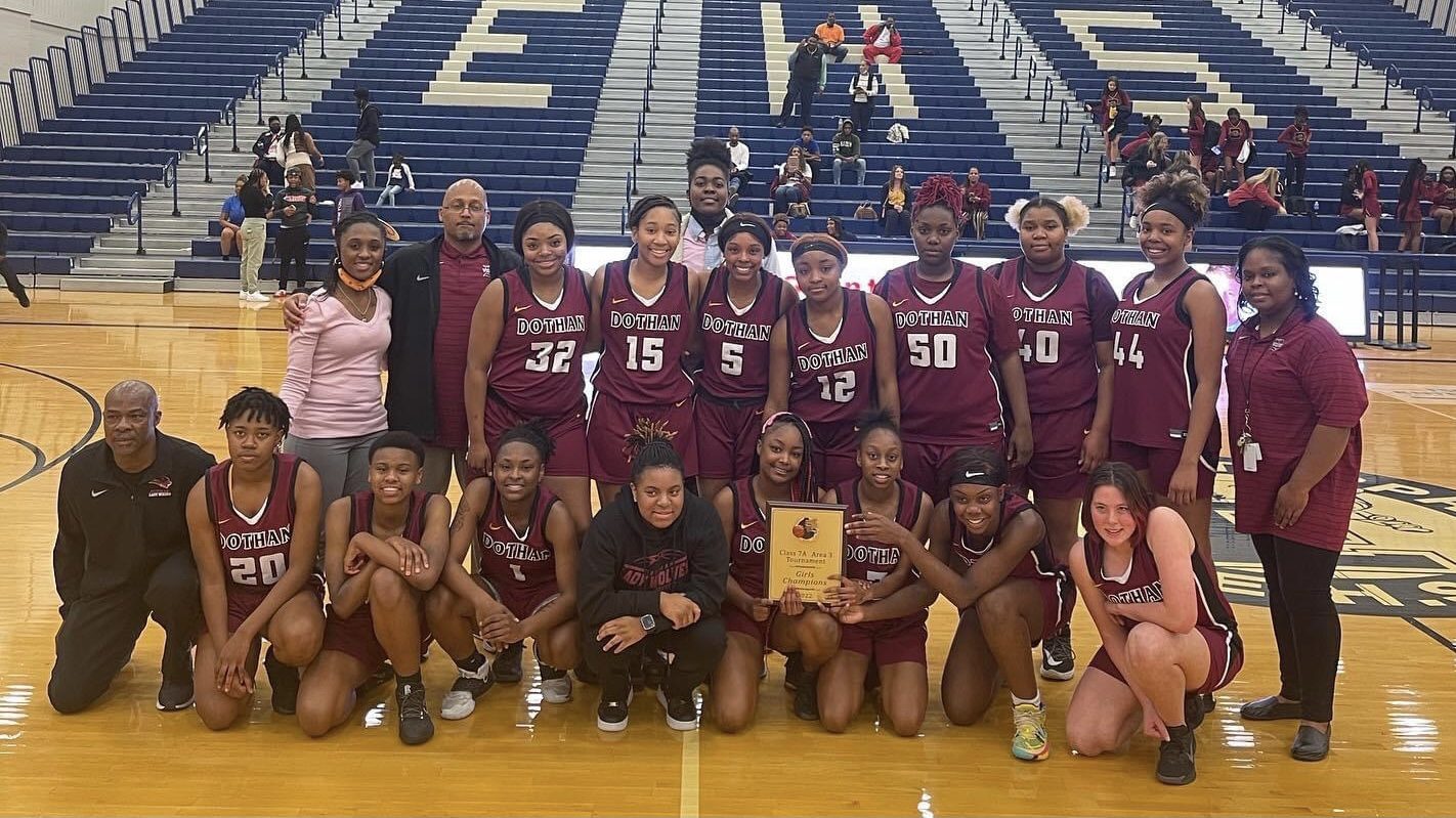 Dothan High Lady Wolves win area basketball title BVM Sports