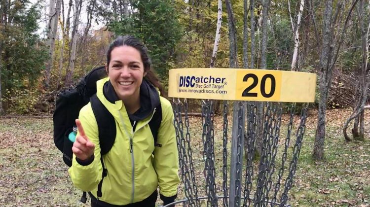 Q&A with Alicia Hums: One of Sudbury’s few female disc golfers