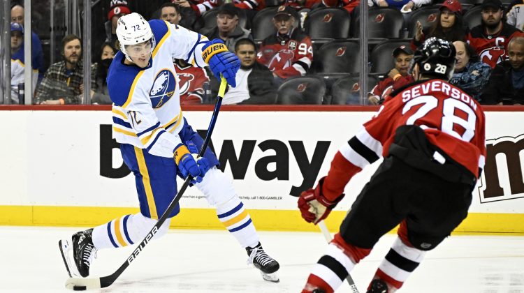 Okposo, Tuch score short-handed goals, Sabres beat Devils