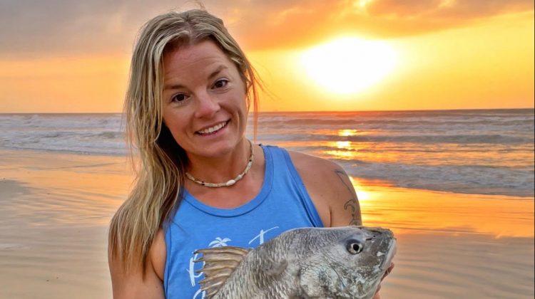 Surf fishing takes time and effort