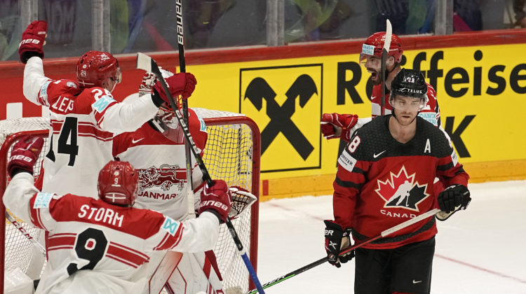 Denmark stuns Canada at hockey worlds, Czechs beat US