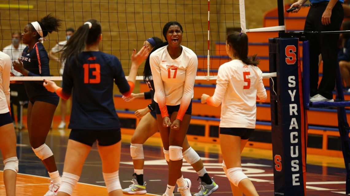 Naomi Franco overcame brain hemorrhage to play volleyball for Syracuse