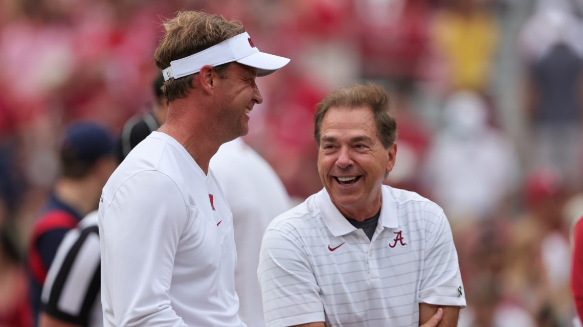 Nick Saban vs. Lane Kiffin Relationship then and now