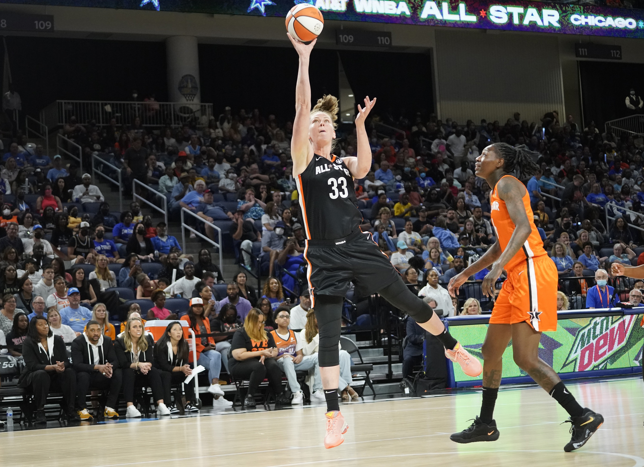 International NBA players Emma Meesseman