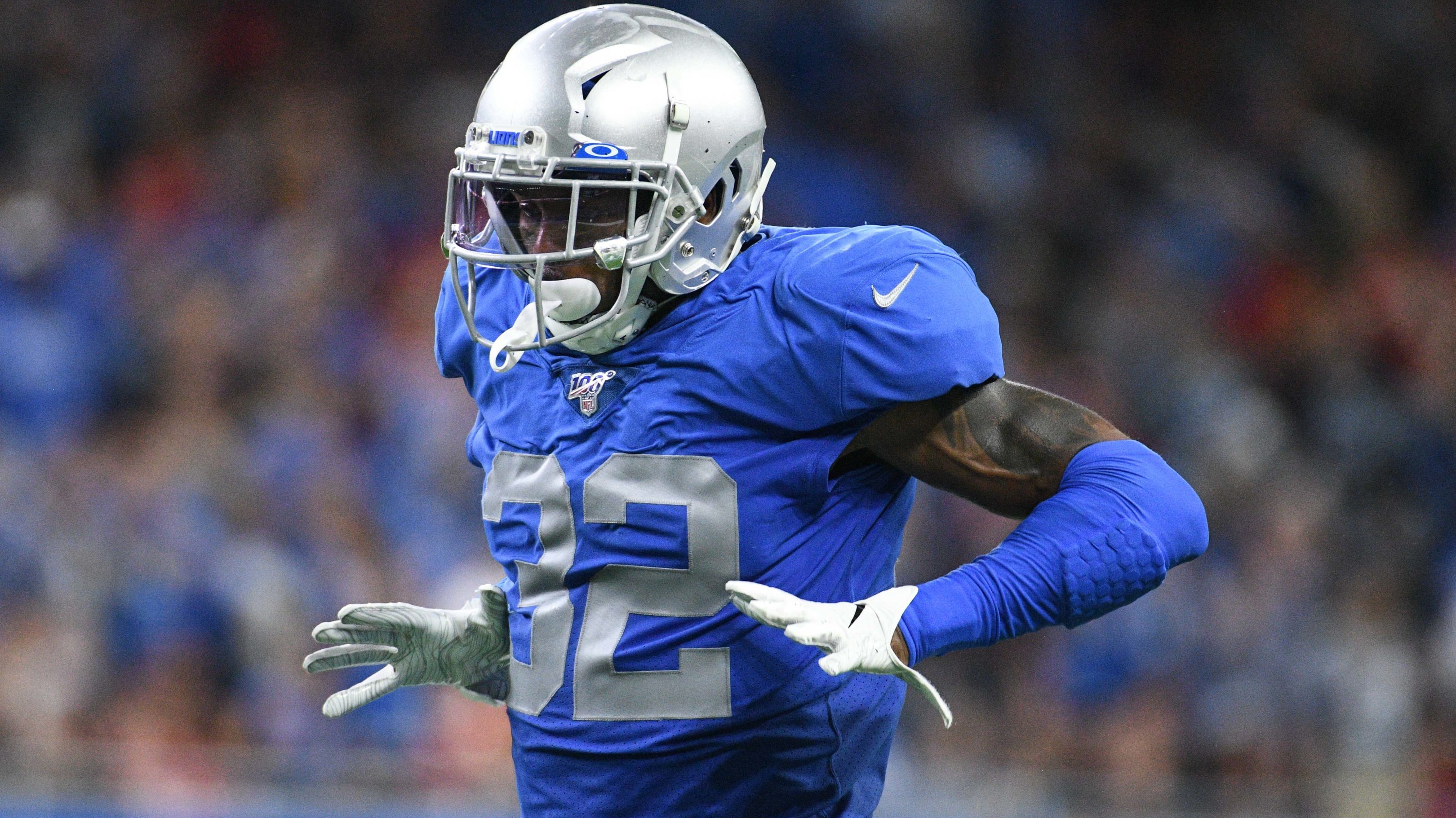 Tavon Wilson during his tenure with the Detroit Lions 