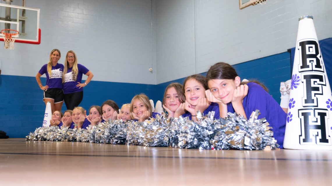 Rumson Fair Haven AYF Cheer Program back on the field