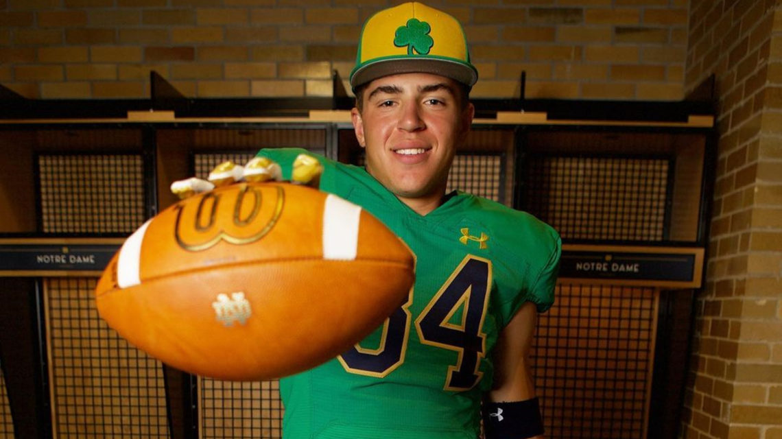 Drayk Bowen hopes to bring national championship to Notre Dame