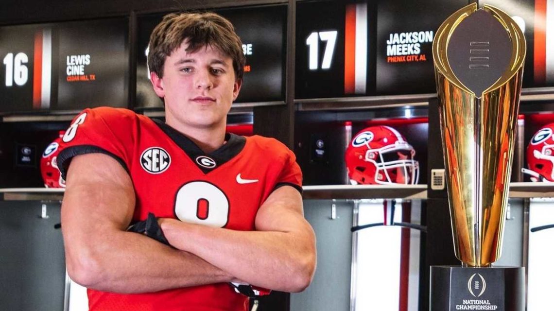 Georgia pledge Pearce Spurlin brings team-first attitude to SEC