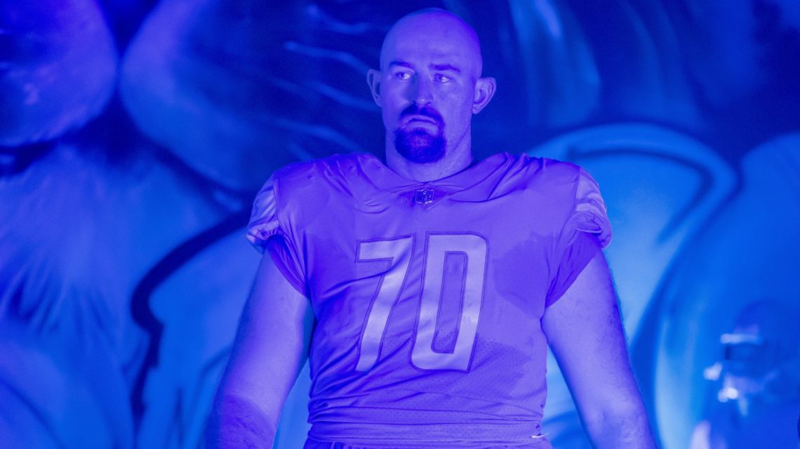 Dan Skipper gets first career start with the Detroit Lions
