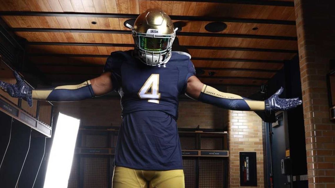 Jaiden Ausberry gets ‘best of both worlds’ at Notre Dame