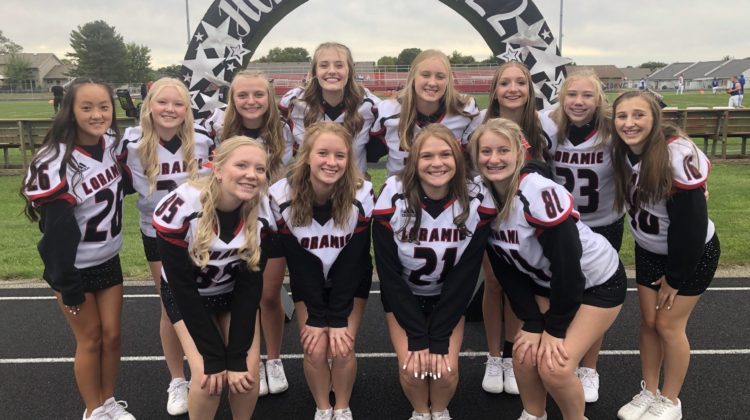 Fort Loramie HS Cheer Team brings positive energy