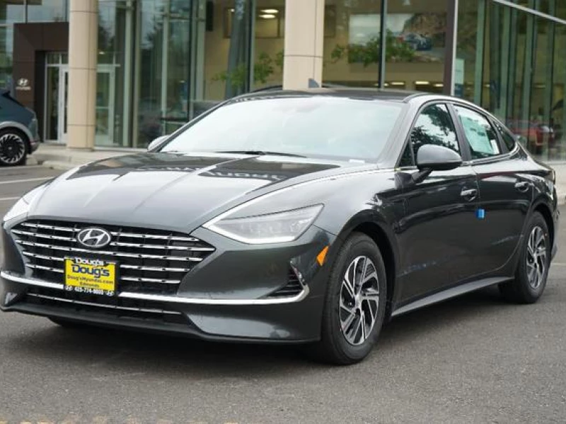 2023 Hyundai Sonata Hybrid Blue