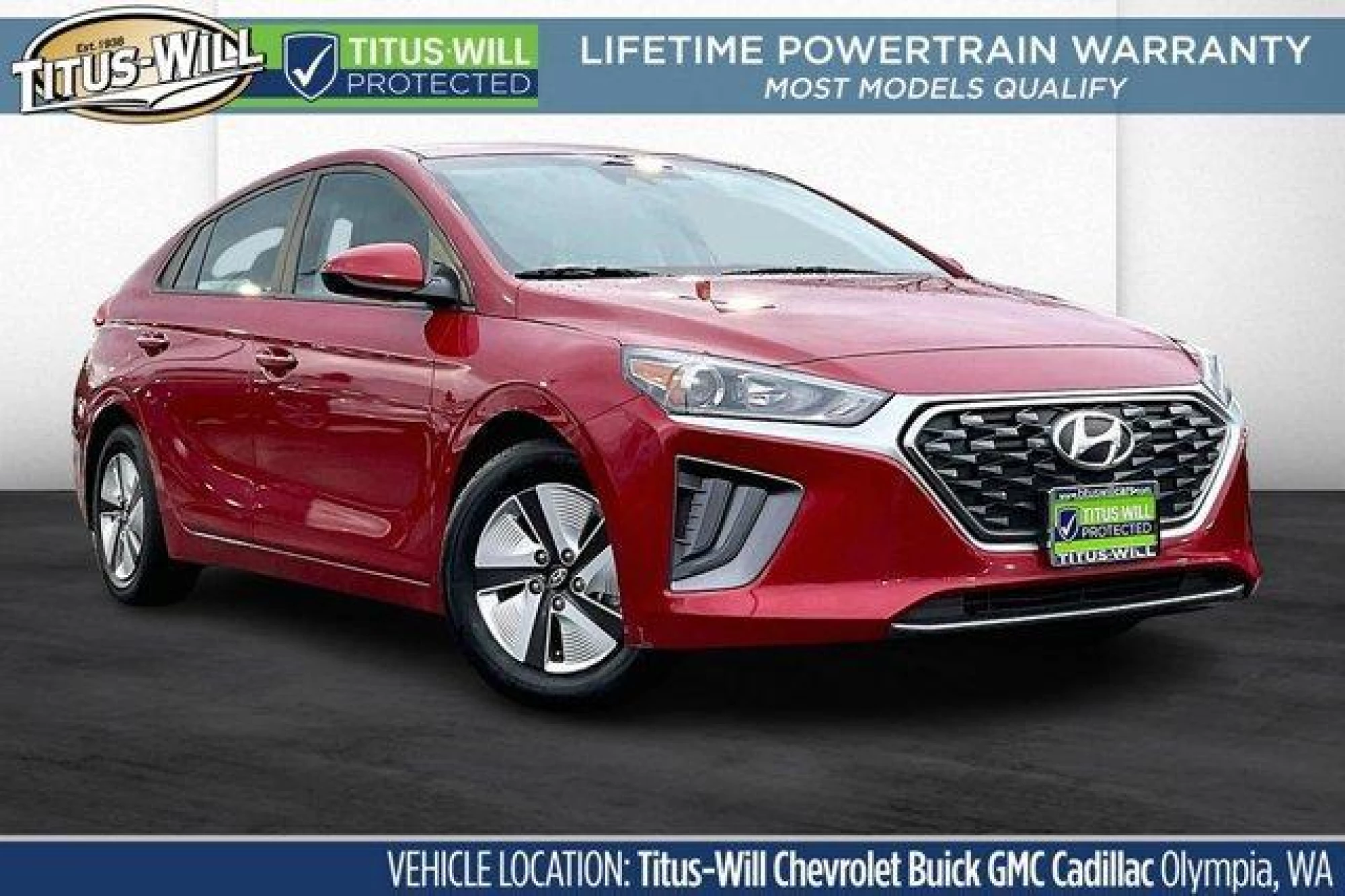 2021 Hyundai IONIQ Hybrid Blue
