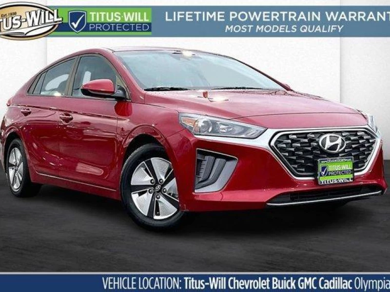 2021 Hyundai IONIQ Hybrid Blue