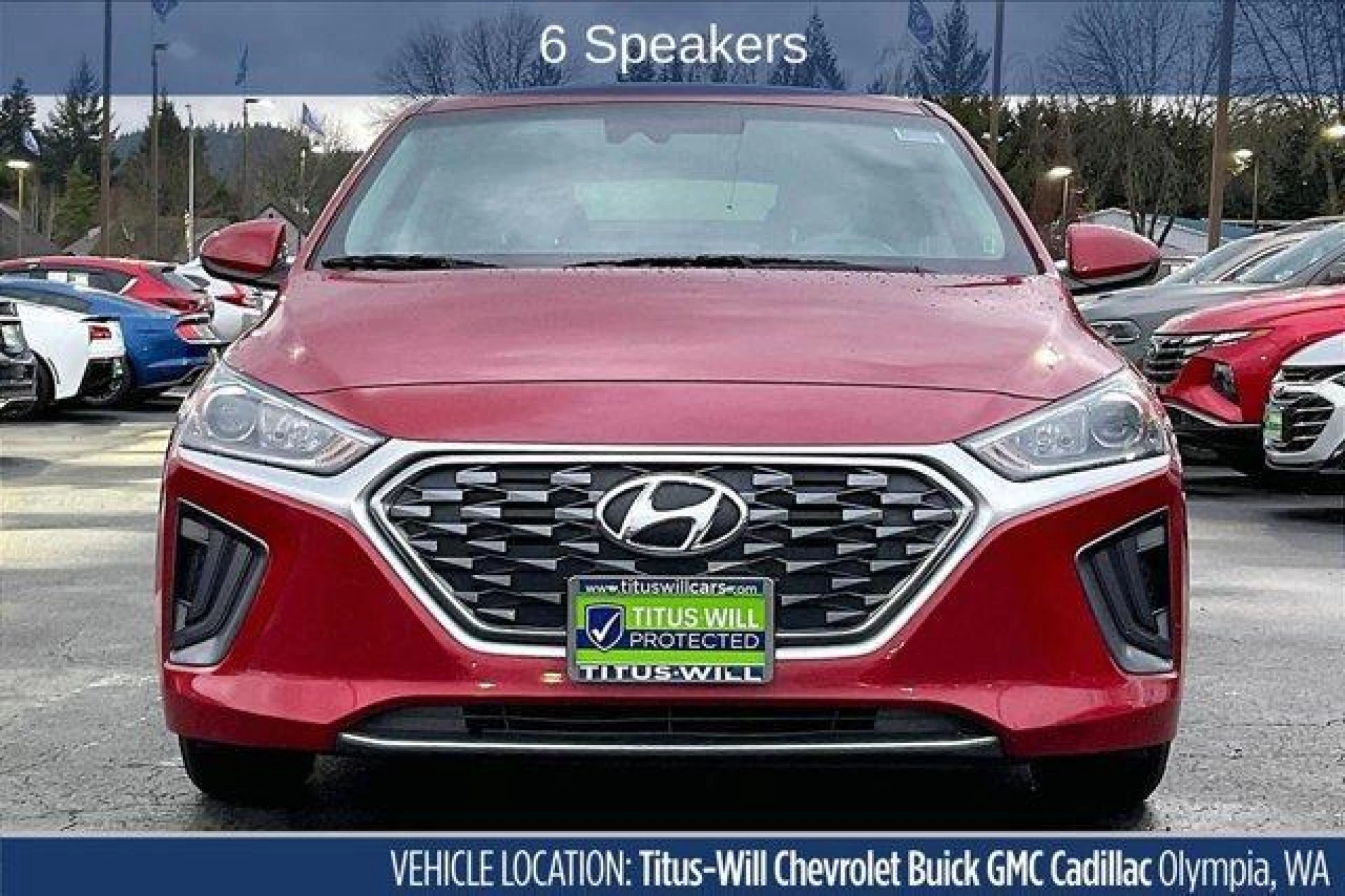 2021 Hyundai IONIQ Hybrid Blue