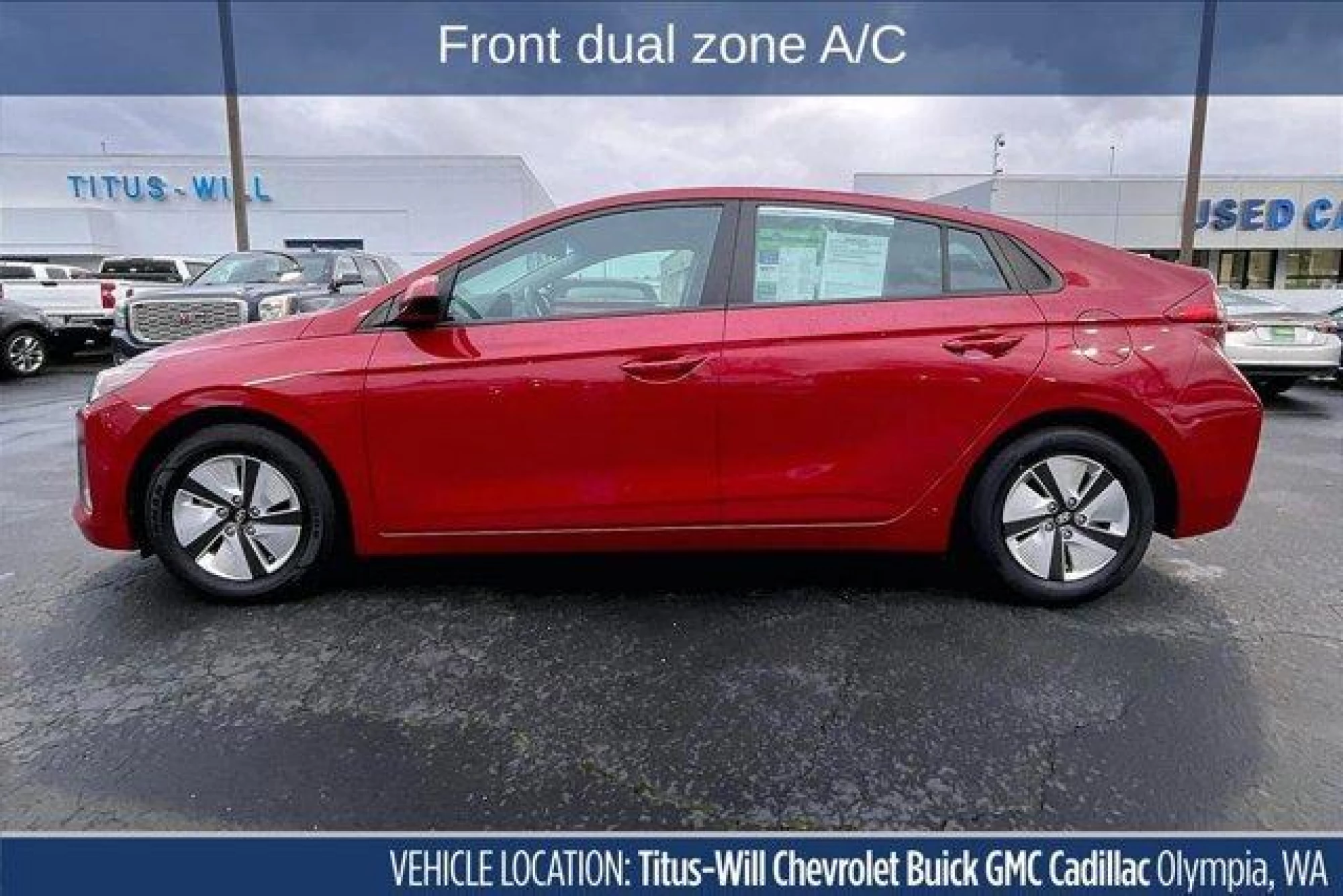 2021 Hyundai IONIQ Hybrid Blue