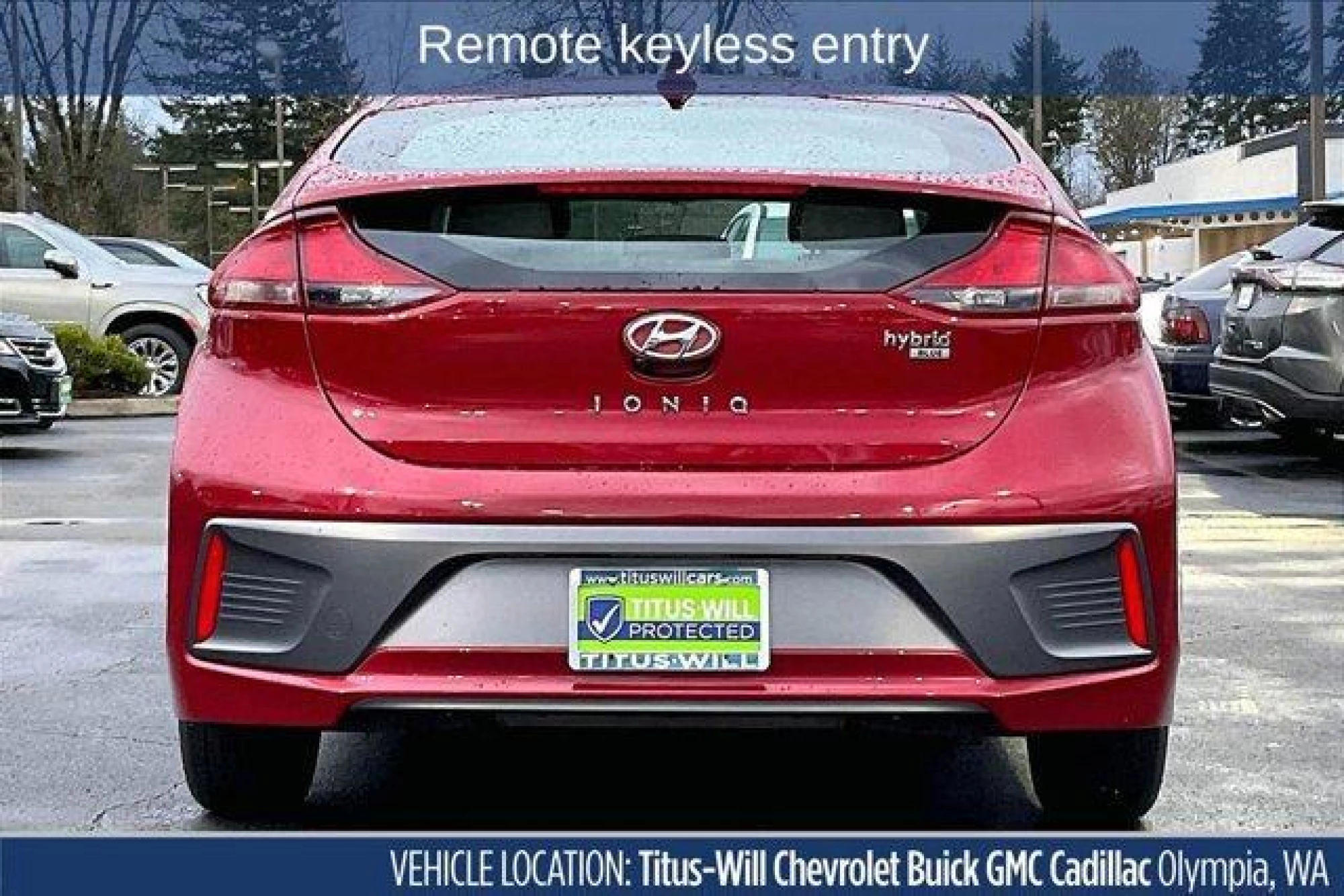 2021 Hyundai IONIQ Hybrid Blue