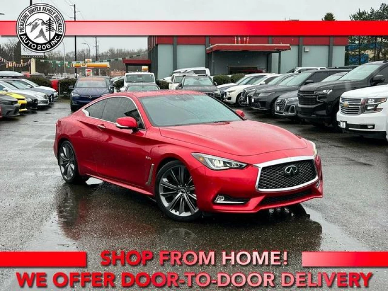 2018 INFINITI Q60 3.0t Red Sport 400