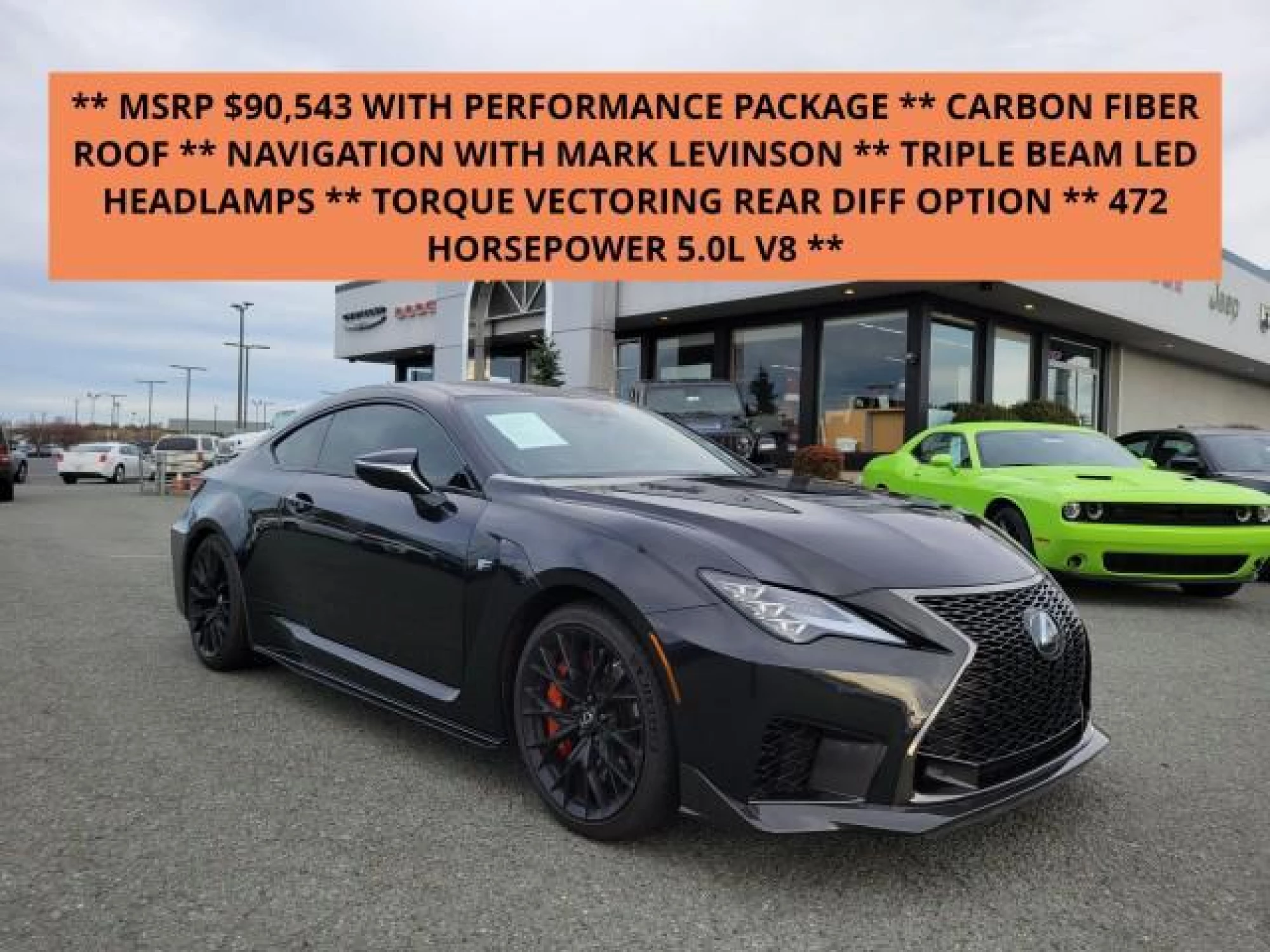 2022 Lexus RC F