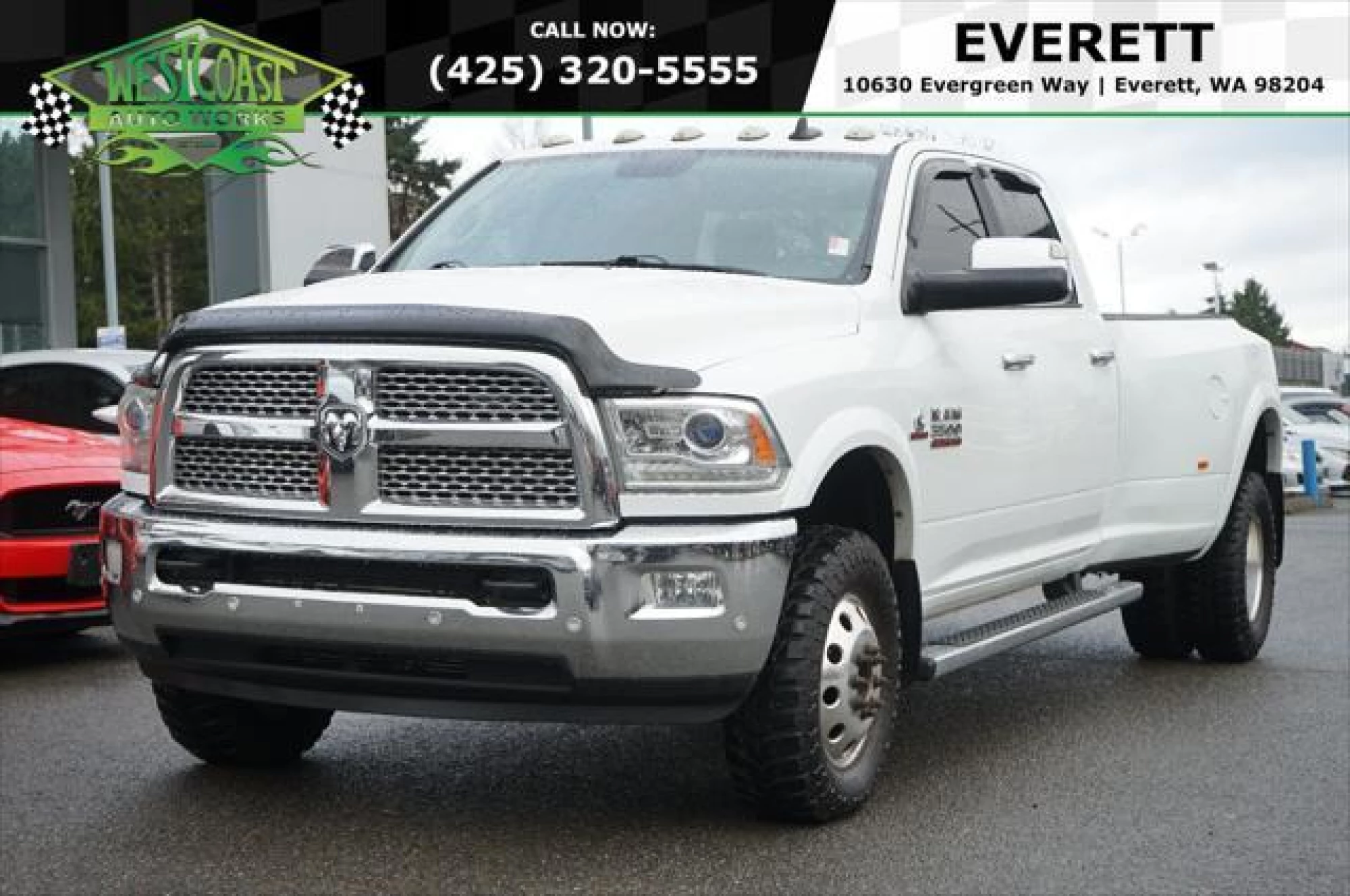 2017 RAM 3500 Laramie Crew Cab 4x4 8' Box