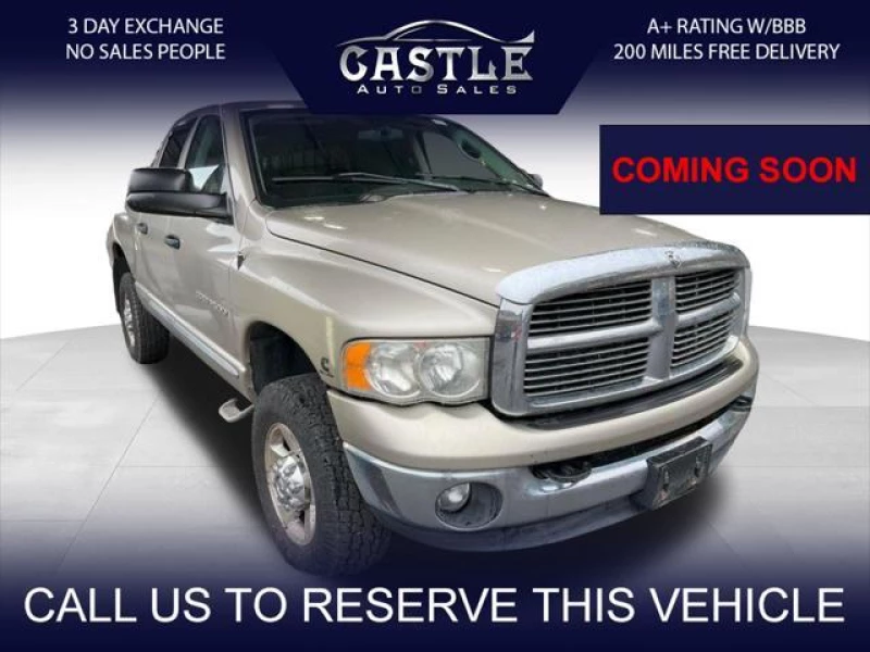2004 Dodge Ram 2500 SLT Quad Cab