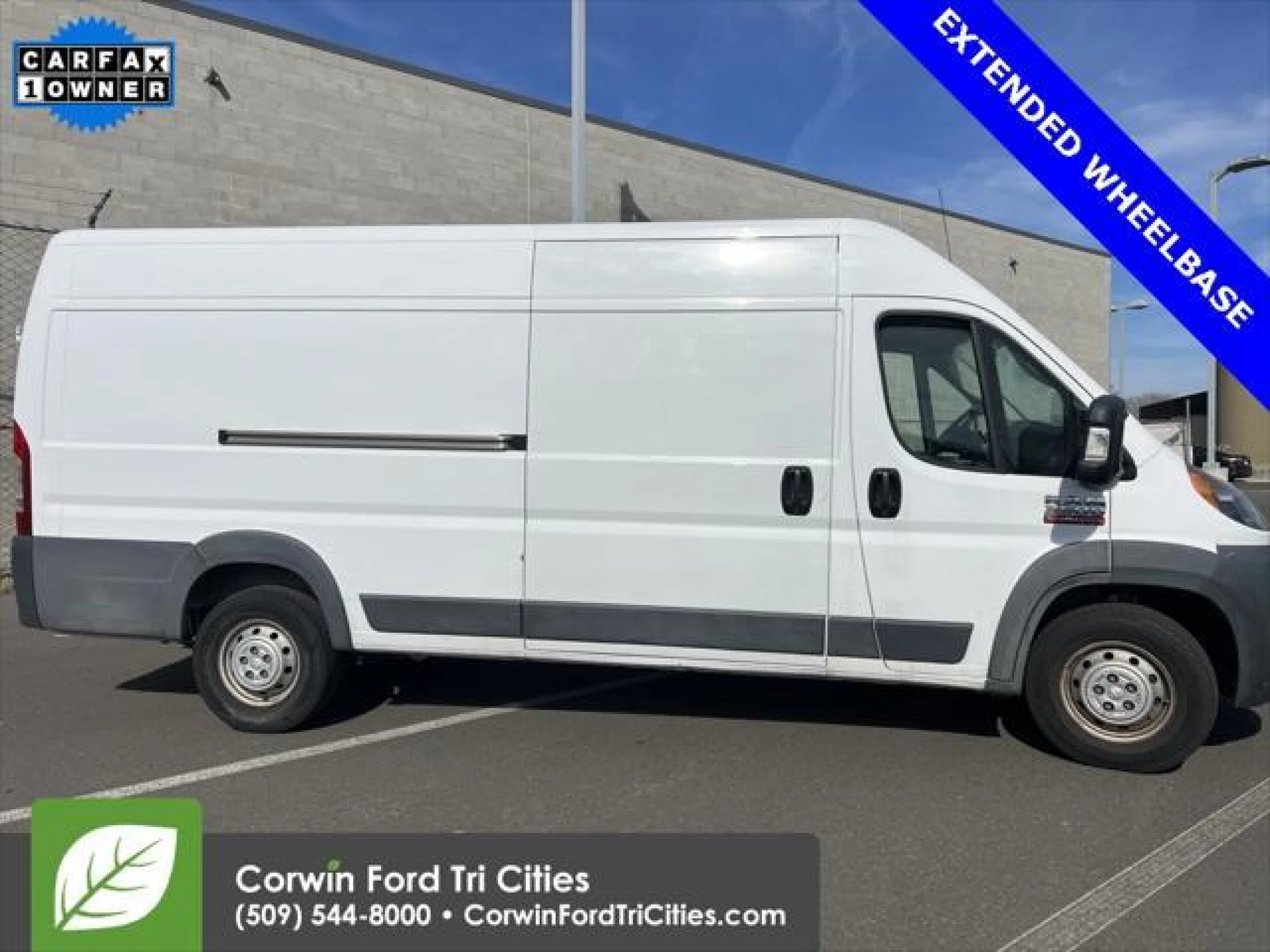 2018 RAM ProMaster 3500 High Roof