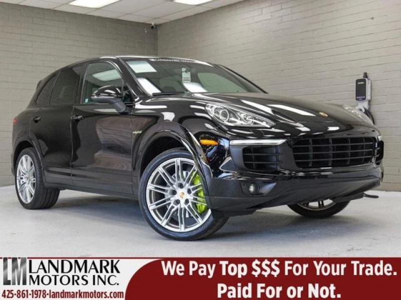 2018 Porsche Cayenne E-Hybrid S Platinum Edition
