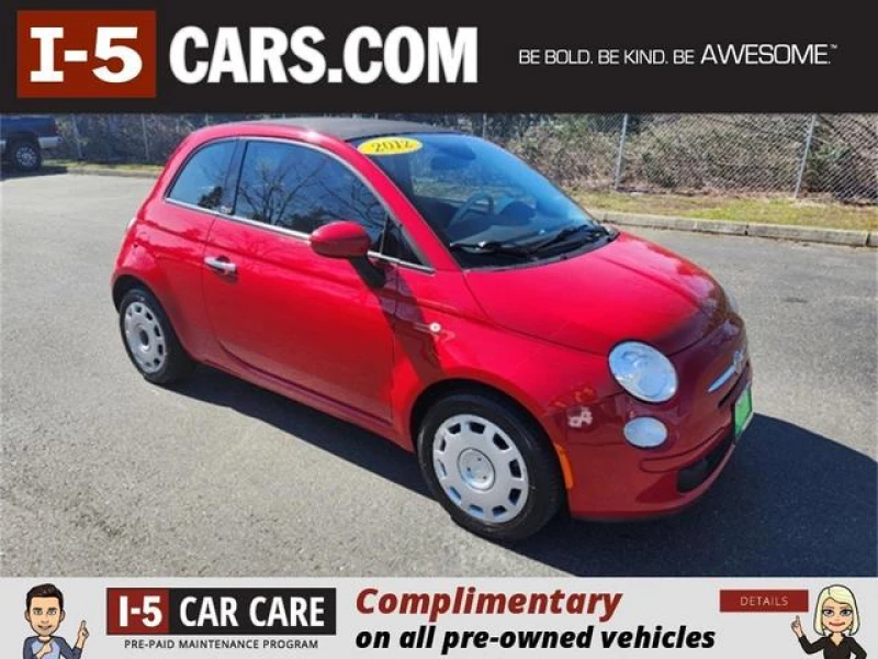 2012 FIAT 500C Pop