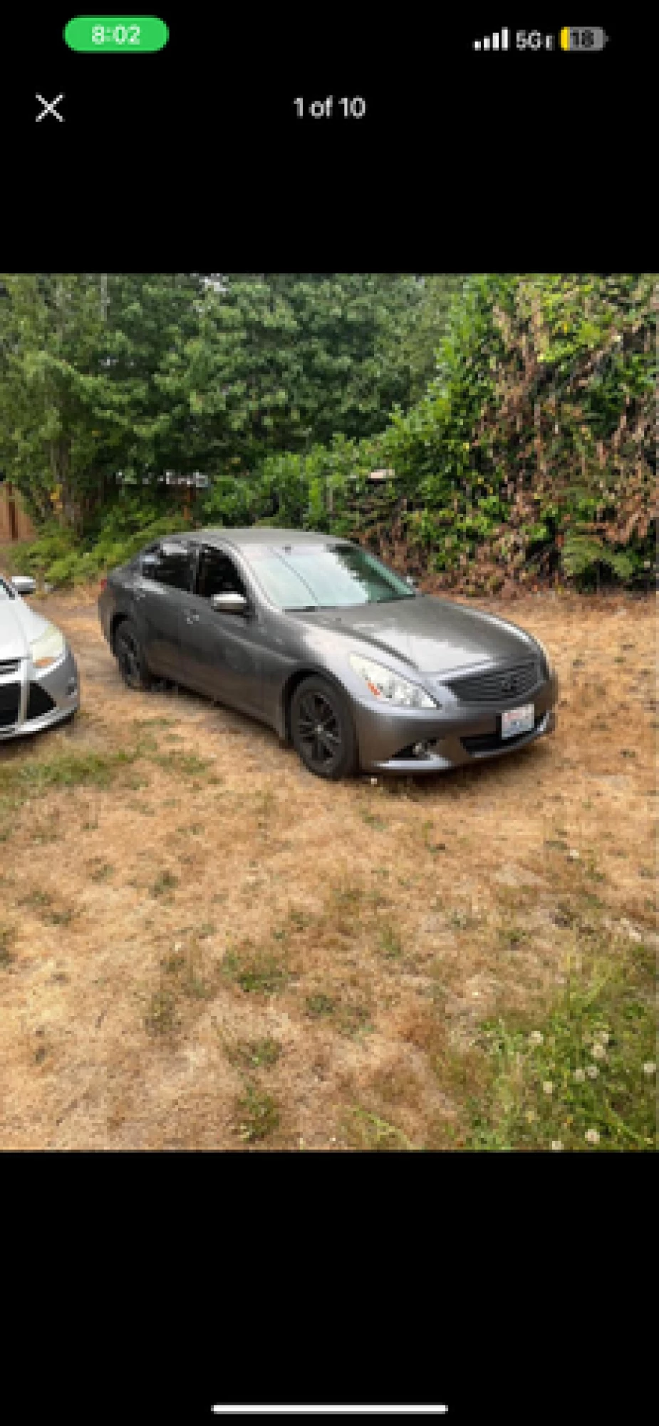 2010 INFINITI G37 x