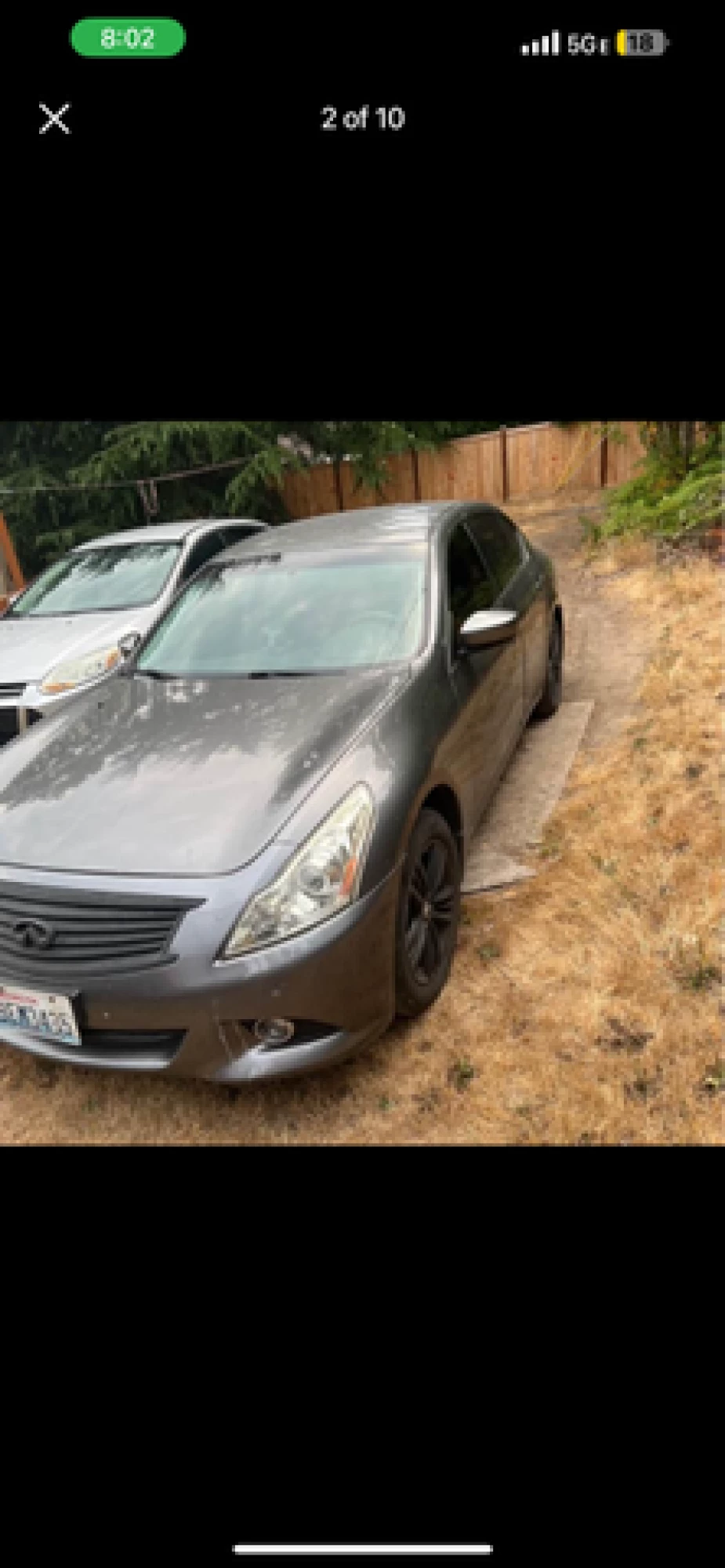 2010 INFINITI G37 x