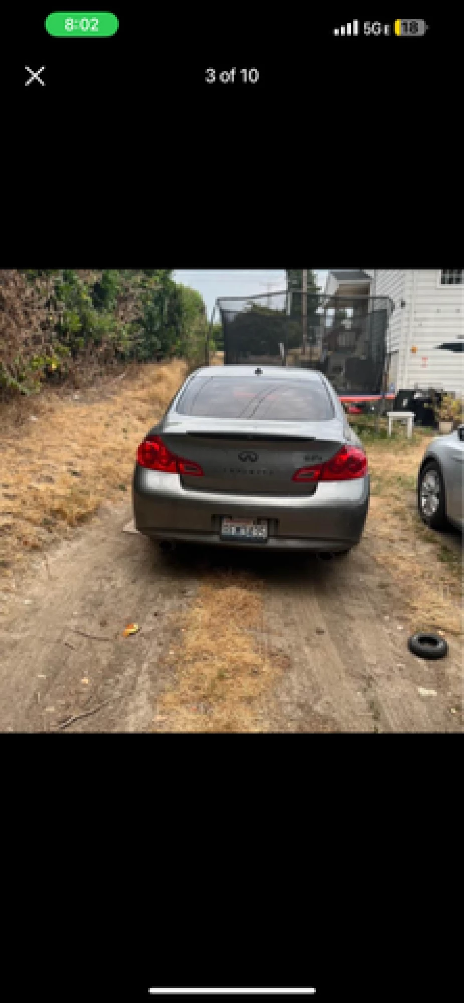 2010 INFINITI G37 x