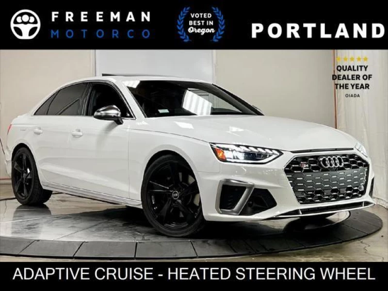 2021 Audi S4 Premium Plus Ventilated Seats 360 Camera Adaptive Cruise Control