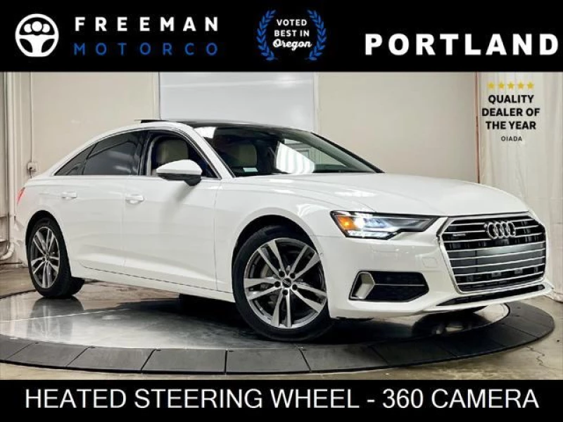 2021 Audi A6 Premium Heated Steering Wheel Wireless CarPlay Virtual Cockpit 360 Cam