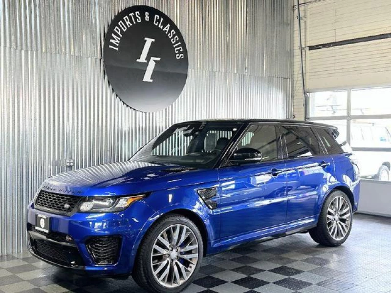 2017 Land Rover Range Rover Sport 5.0L Supercharged SVR