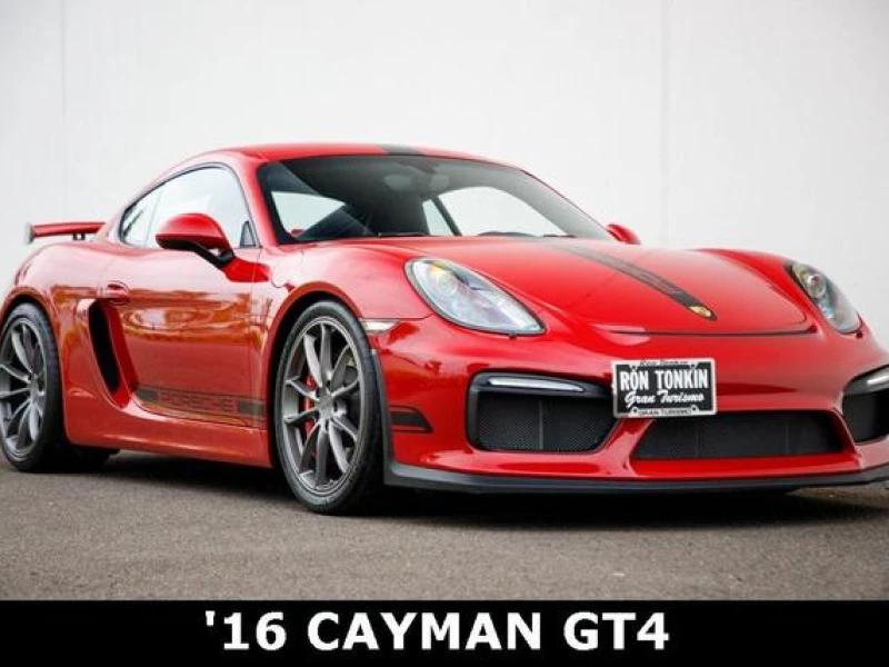 2016 Porsche Cayman GT4