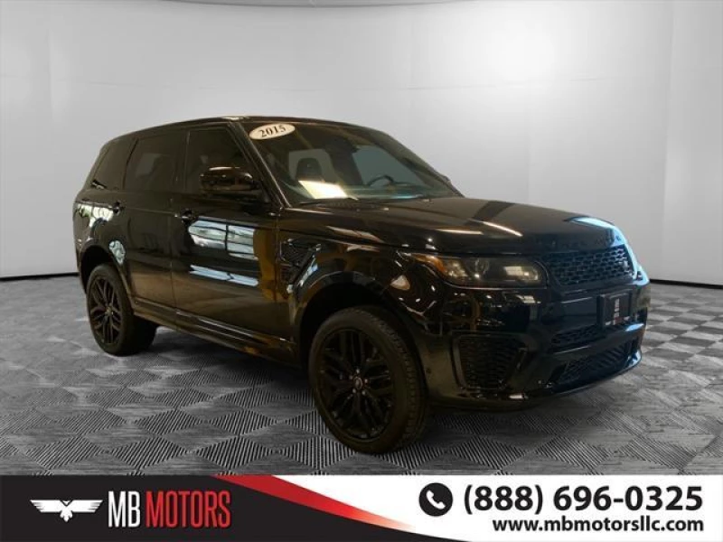 2015 Land Rover Range Rover Sport Supercharged SVR