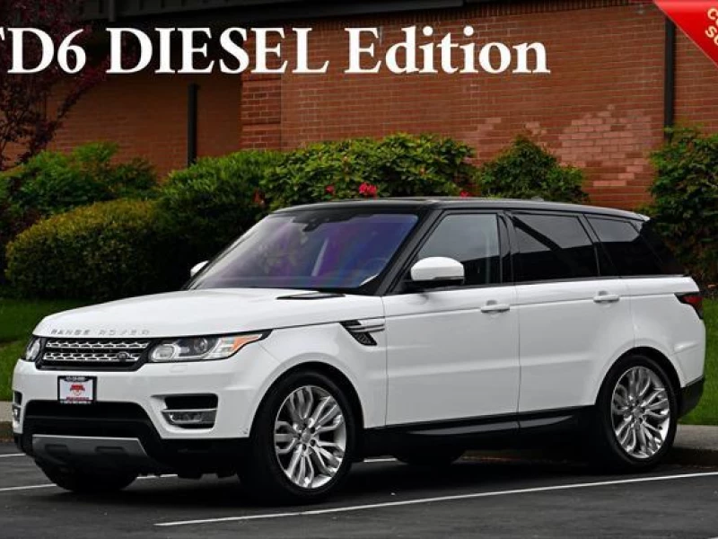 2017 Land Rover Range Rover Sport 3.0L Turbocharged Diesel HSE Td6